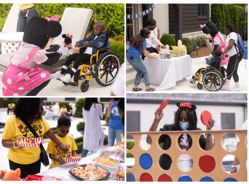 birthday party for hospice patient